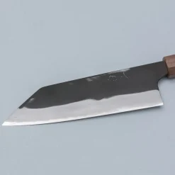 Naoki Mazaki Kurouchi Shirogami #2 Bunka 18 cm