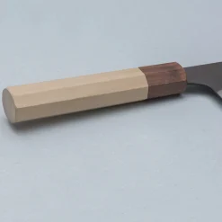 Naoki Mazaki Kurouchi Shirogami #2 Bunka 18 cm