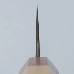 Naoki Mazaki Kurouchi Shirogami #2 Nakiri 16.5 cm