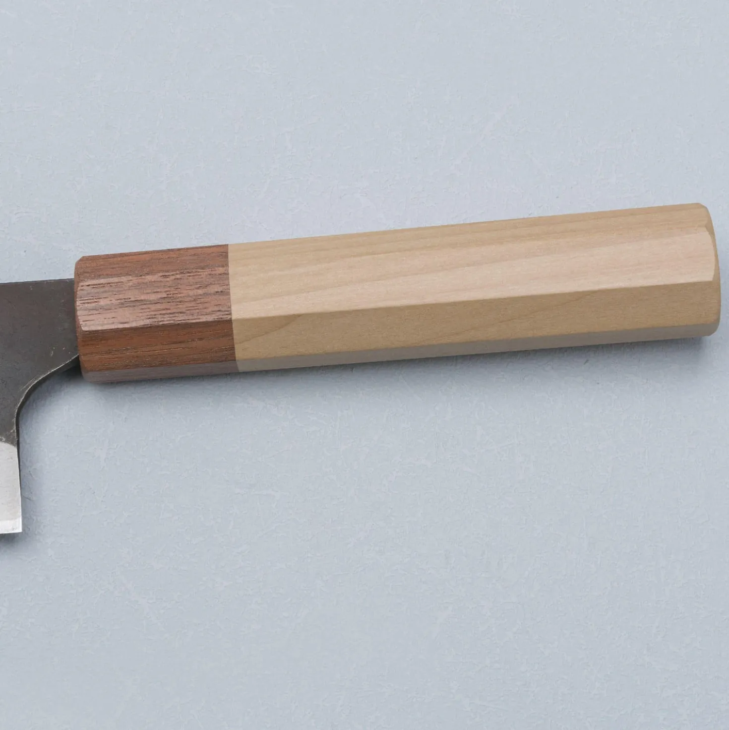 Naoki Mazaki Kurouchi Shirogami #2 Nakiri 16.5 cm