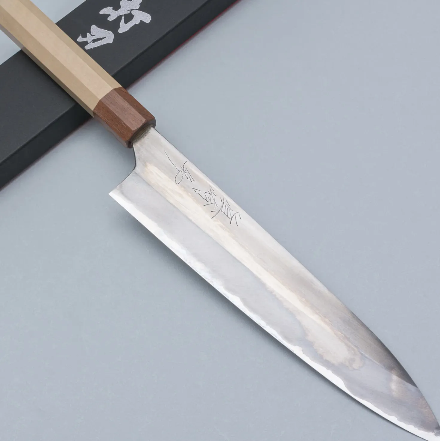 Naoki Mazaki Migaki Shirogami #2 Gyuto 24 cm