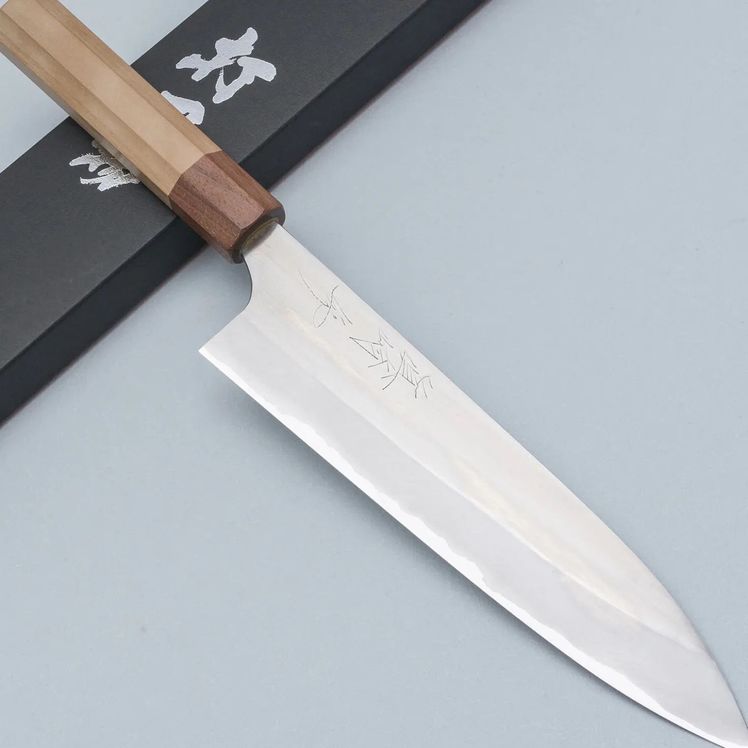 Naoki Mazaki Migaki Shirogami #2 Gyuto 21 cm
