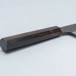 Naoki Mazaki Shirogami #2 Kurouchi Ebony Gyuto 24 cm