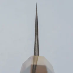 Naoki Mazaki Shirogami #2 Kurouchi African Blackwood Horn Gyuto 24 cm