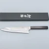 Naoki Mazaki Shirogami #2 Migaki Ebony Gyuto 21 cm