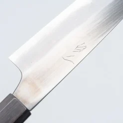 Naoki Mazaki Shirogami #2 Migaki Ebony Petty 15 cm