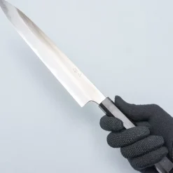 Naoki Mazaki Shirogami #2 Migaki Ebony Sujihiki 27 cm
