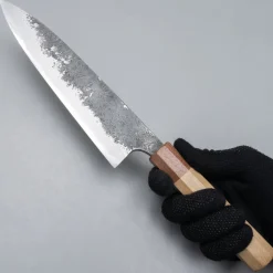 Naoki Mazaki Shirogami #2 Nashiji Gyuto 210