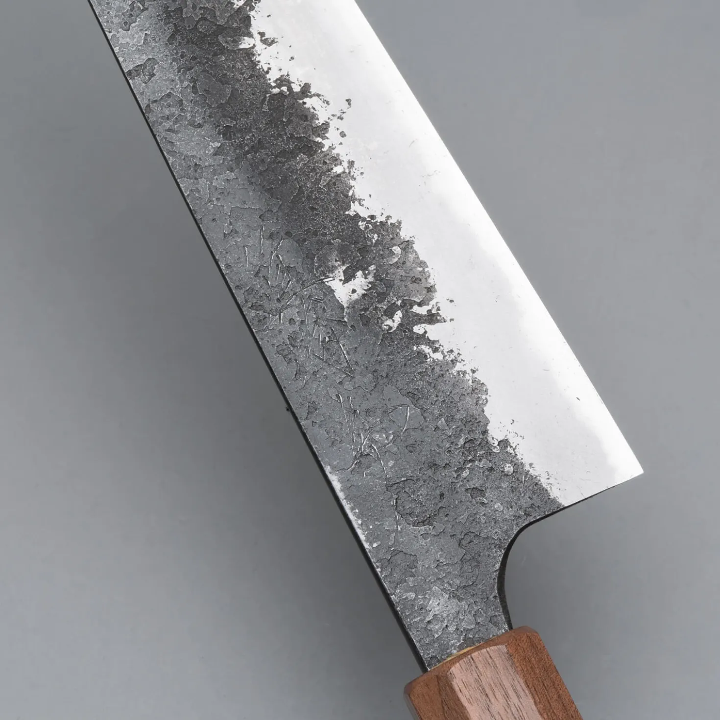Naoki Mazaki Shirogami #2 Nashiji Gyuto 210