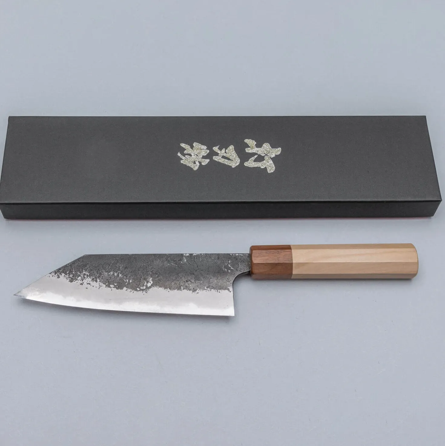 Naoki Mazaki Shirogami #2 Nashiji Santoku