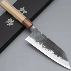 Naoki Mazaki Shirogami #2 Nashiji Santoku