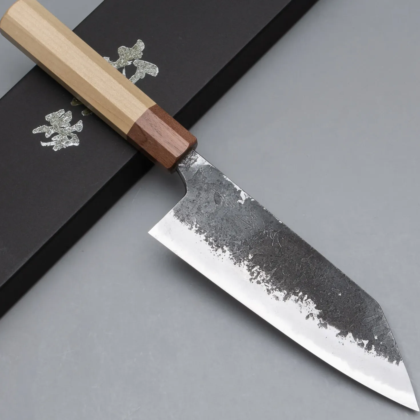Naoki Mazaki Shirogami #2 Nashiji Santoku
