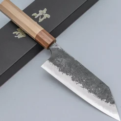 Naoki Mazaki Shirogami #2 Nashiji Santoku
