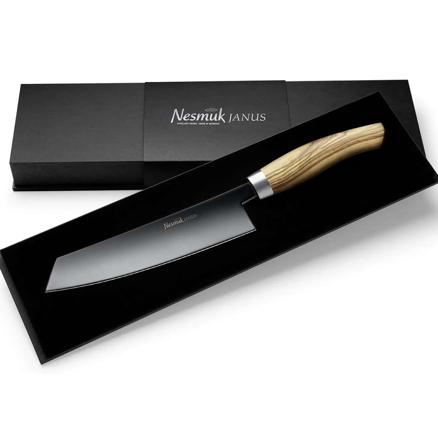 Nesmuk Janus Koksmes 18 cm Olijfhout