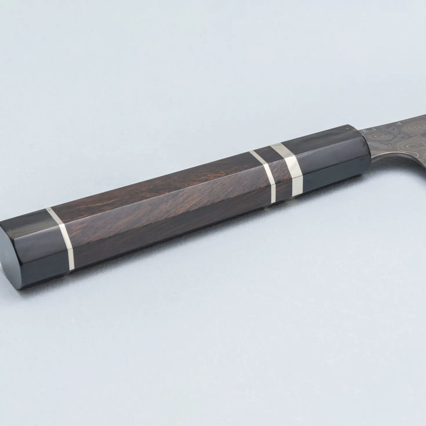 Nigara Anmon Aogami #2 + Shirogami #2 Sakimaru Yanagiba 45 cm