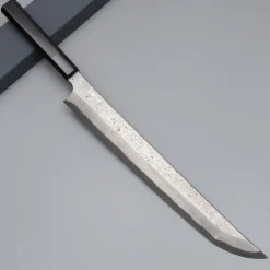 Nigara Aogami #2 Anmon Kurozome Sakimaru Yanagiba 27 cm
