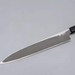 Nigara Aogami #2 Anmon Kurozome Yanagiba 24 cm