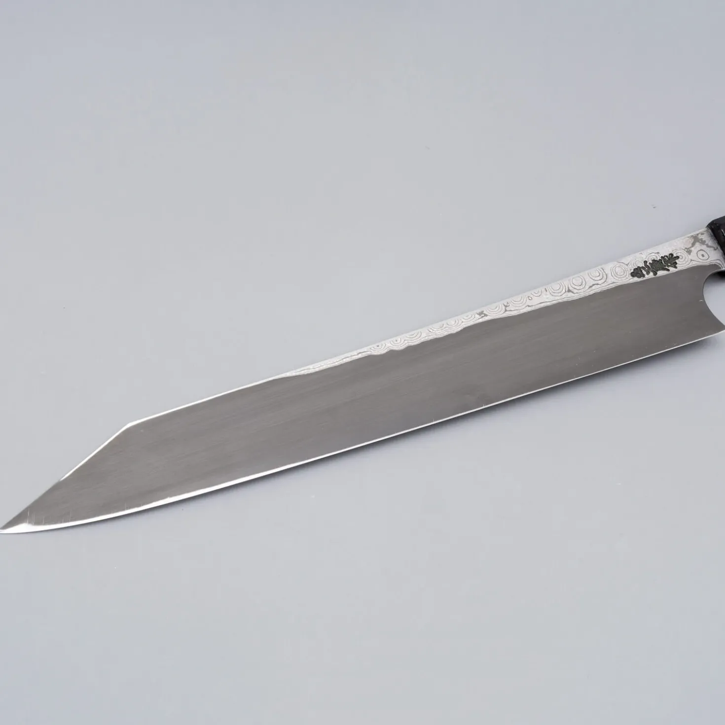 Nigara Aogami #2 Anmon Kurozome Kiritsuke Yanagiba 27 cm