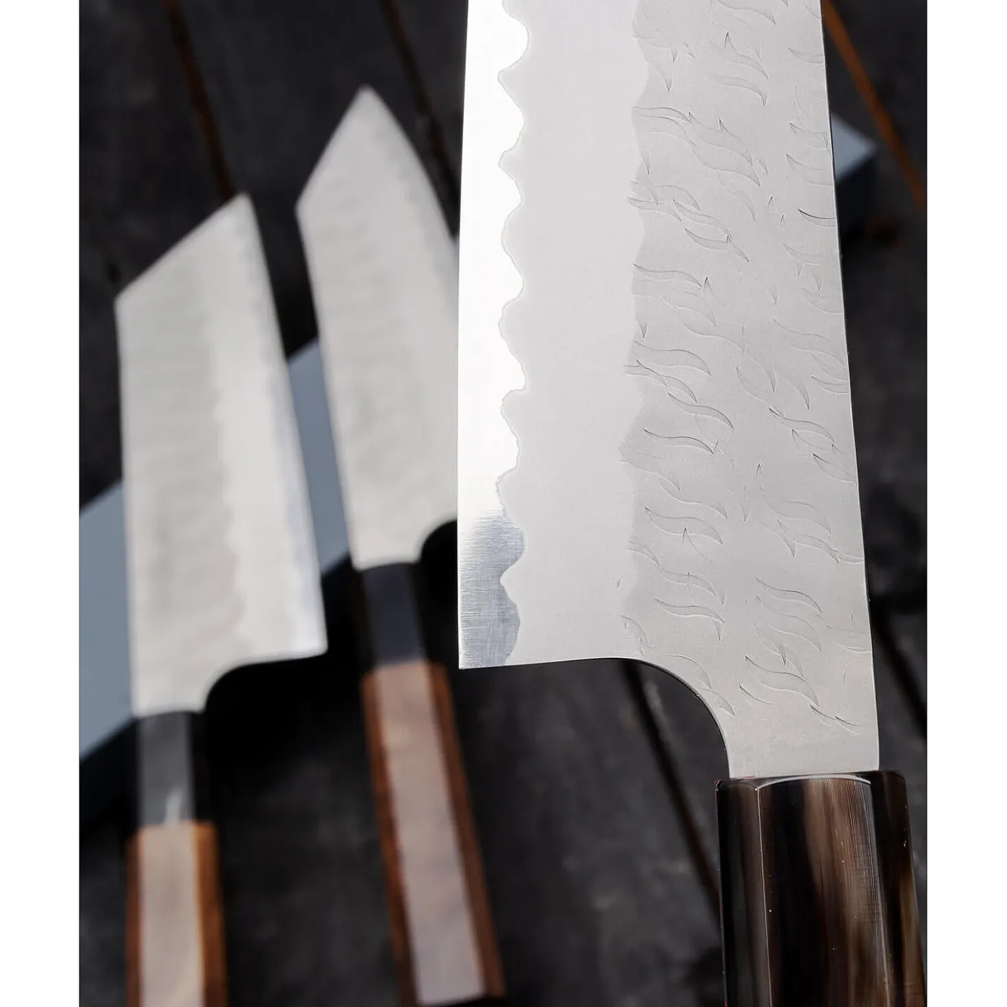 Nigara Aogami Super Migaki Kiritsuke Gyuto 21 cm