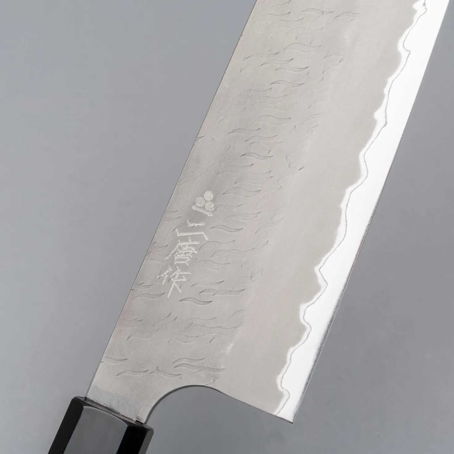 Nigara Aogami Super Migaki Nakiri K-tip 18 cm