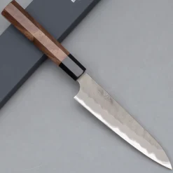 Nigara Aogami Super Migaki Walnut Petty 15 cm