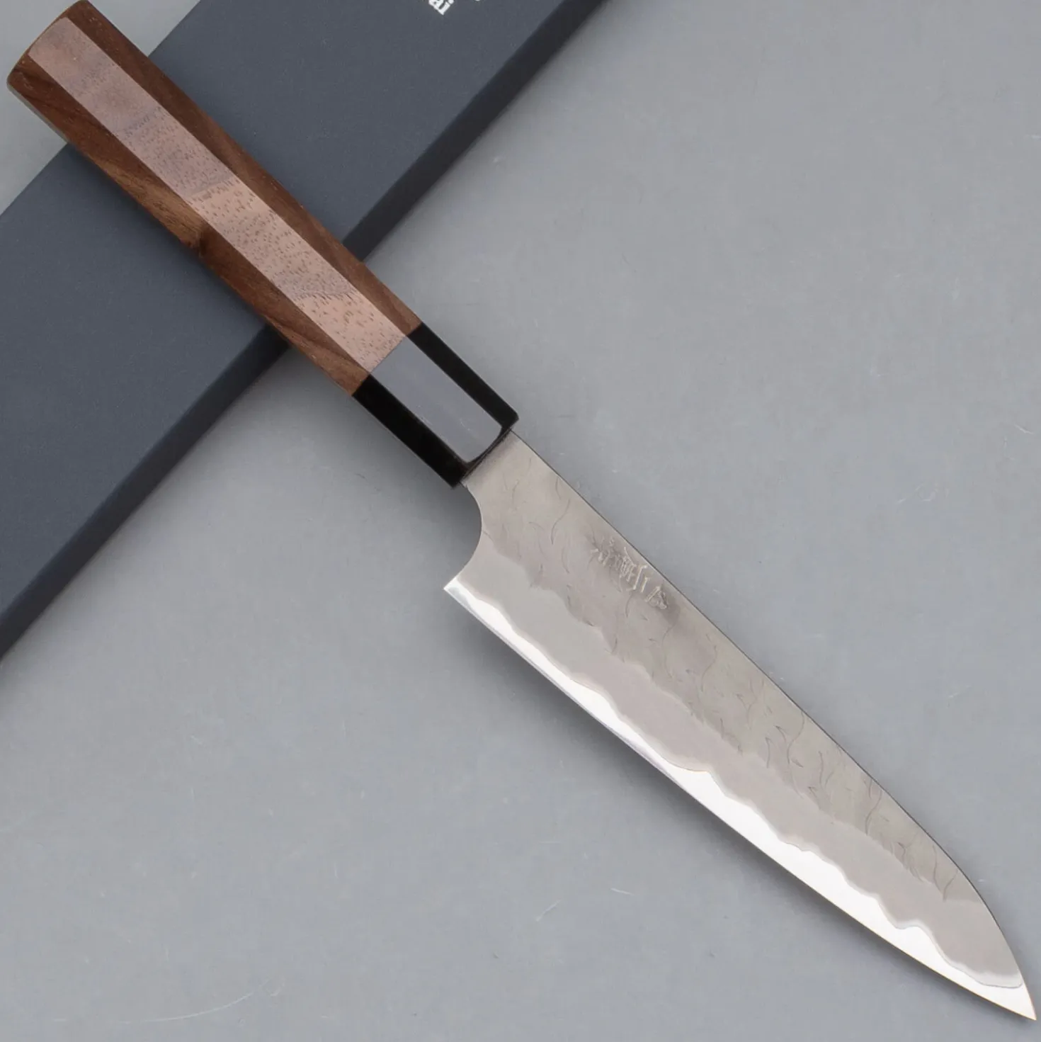 Nigara Aogami Super Migaki Walnut Petty 15 cm