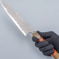 Nigara Aogami Twist Damast Hairline Gyuto 24 cm
