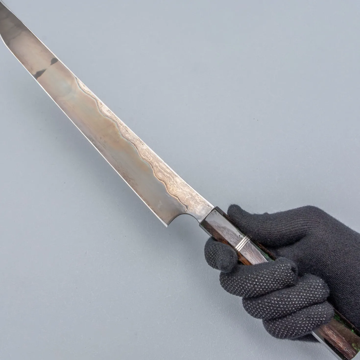 Nigara Aogami #2 Wrought Iron Sakimaru Yanagiba 30 cm