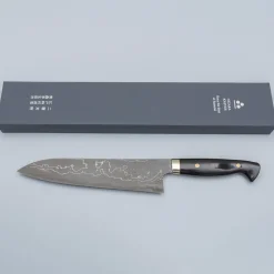 Nigara Kagetora Aogami #2 + Shirogami #2 Western Gyuto 24 cm
