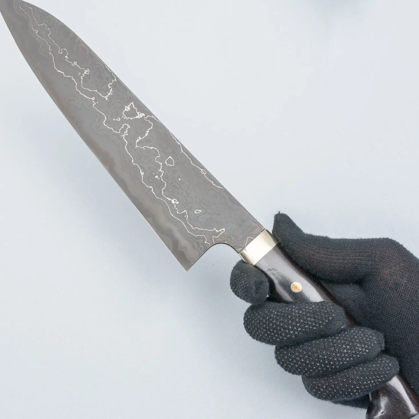 Nigara Kagetora Aogami #2 + Shirogami #2 Western Gyuto 24 cm