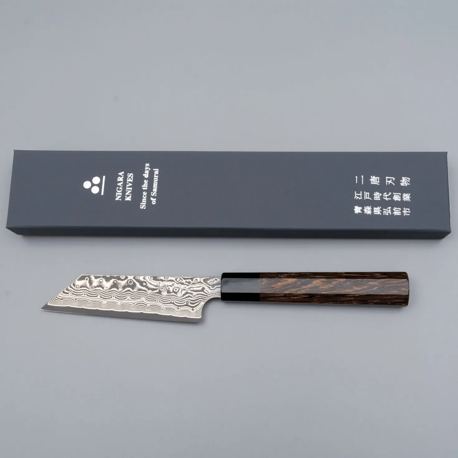 Nigara SG2 Damast Kiritsuke Petty 12 cm