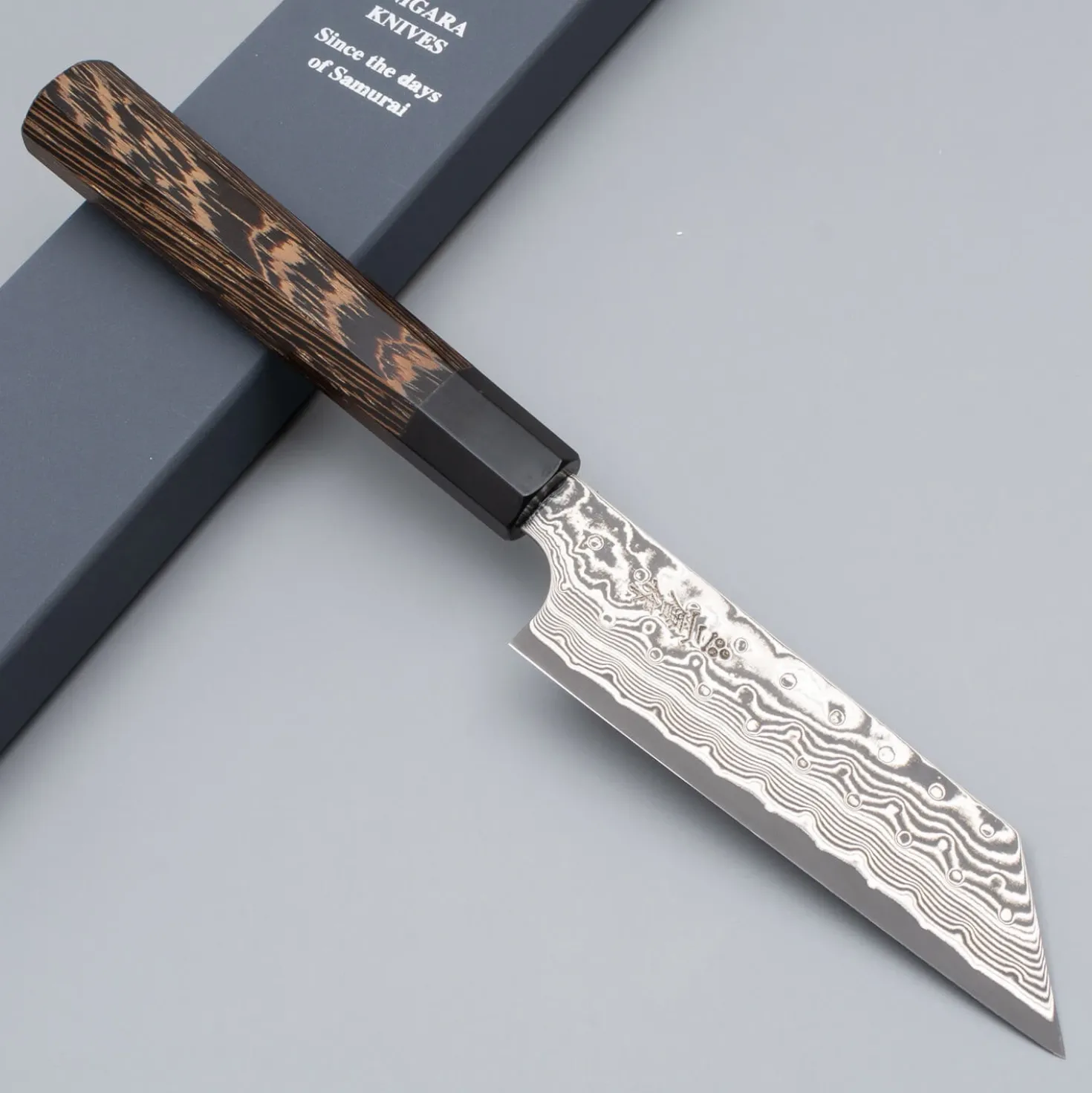 Nigara SG2 Damast Kiritsuke Petty 12 cm