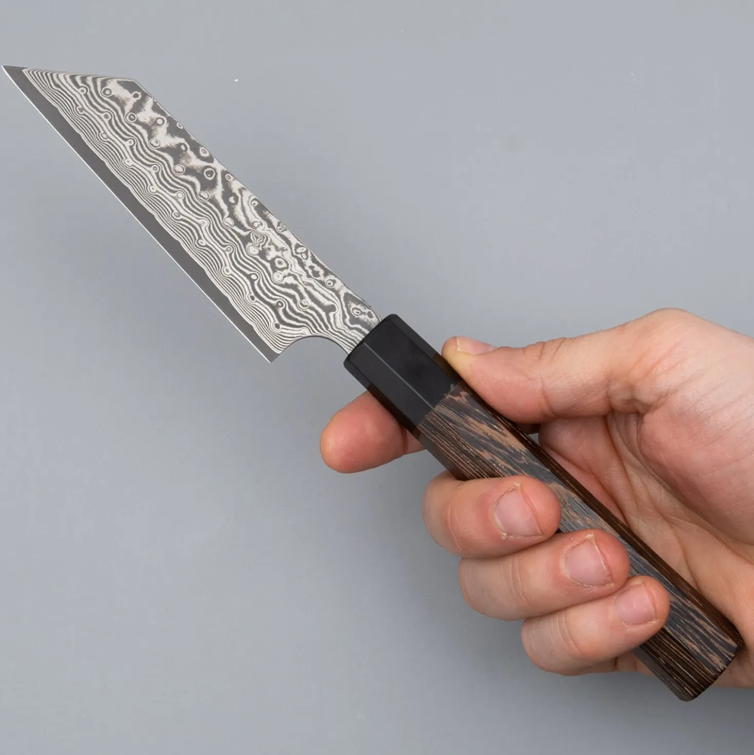 Nigara SG2 Damast Kiritsuke Petty 12 cm
