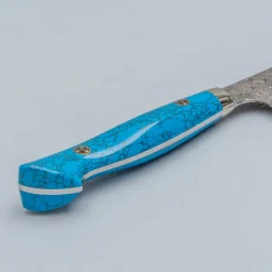 Nigara SG2 Damast Premium Blue Kiritsuke Petty 15 cm