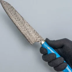 Nigara SG2 Damast Premium Dark Blue Gyuto 24 cm
