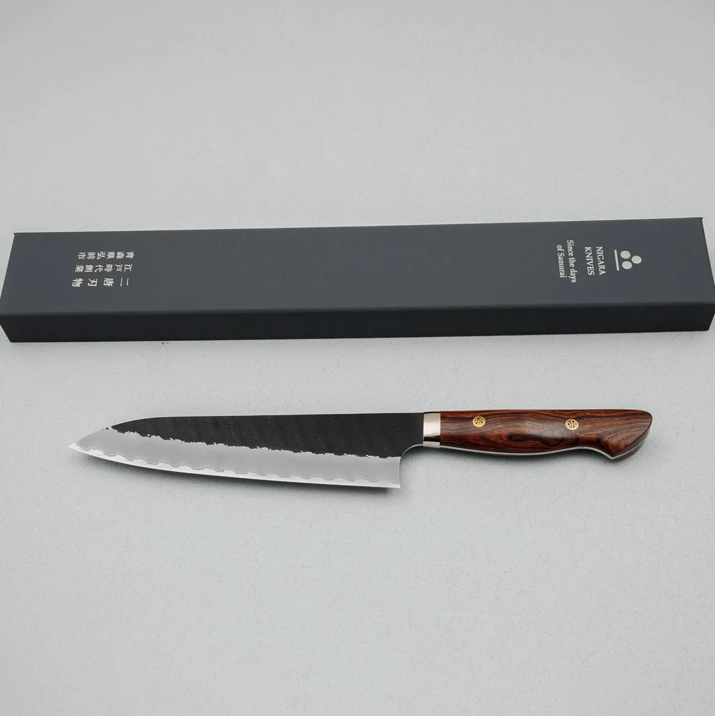 Nigara SG2 Damast Premium Ironwood Gyuto 21 cm