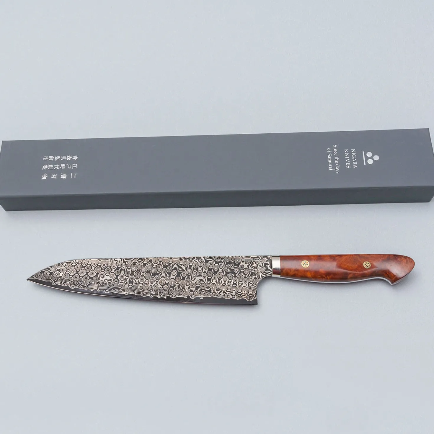 Nigara SG2 Damast Premium Karin Gyuto 24 cm