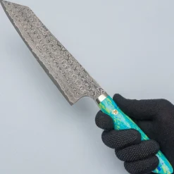 Nigara SG2 Damast Premium Mix Dots Kiritsuke 24 cm