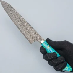 Nigara SG2 Damast Premium Mix Dots Gyuto 24 cm