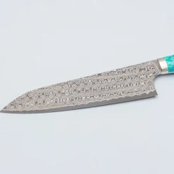 Nigara SG2 Damast Premium Mix Dots Gyuto 21 cm