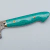 Nigara SG2 Damast Premium Turquoise Gyuto 24 cm