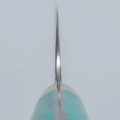 Nigara SG2 Damast Premium Turquoise Kiritsuke Petty 15 cm