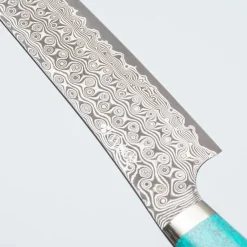 Nigara SG2 Damast Premium Turquoise Sakimaru 27 cm