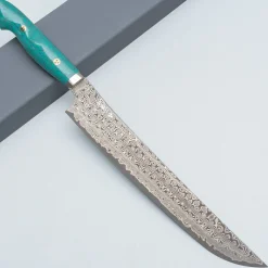 Nigara SG2 Damast Premium Turquoise Sakimaru 27 cm