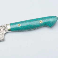 Nigara SG2 Damast Premium Turquoise Sakimaru 27 cm
