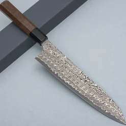 Nigara SG2 Damast Walnut Gyuto 24 cm