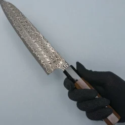 Nigara SG2 Damast Walnut Gyuto 24 cm