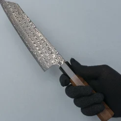 Nigara SG2 Damast Walnut Kiritsuke 24cm