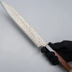 Nigara SG2 Damast Walnut Kiritsuke Sujihiki 25.5 cm