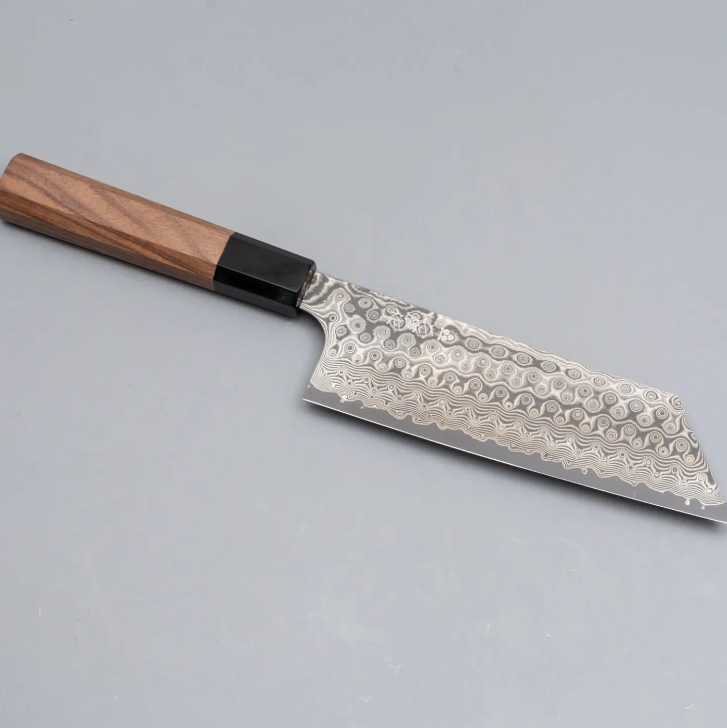 Nigara SG2 Damast Walnut Nakiri K-tip 18 cm